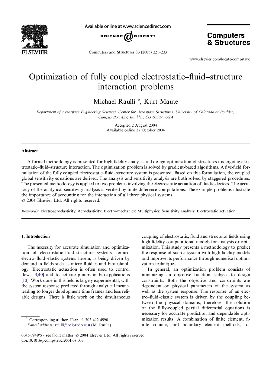 Optimization of fully coupled electrostatic-fluid-structure interaction problems