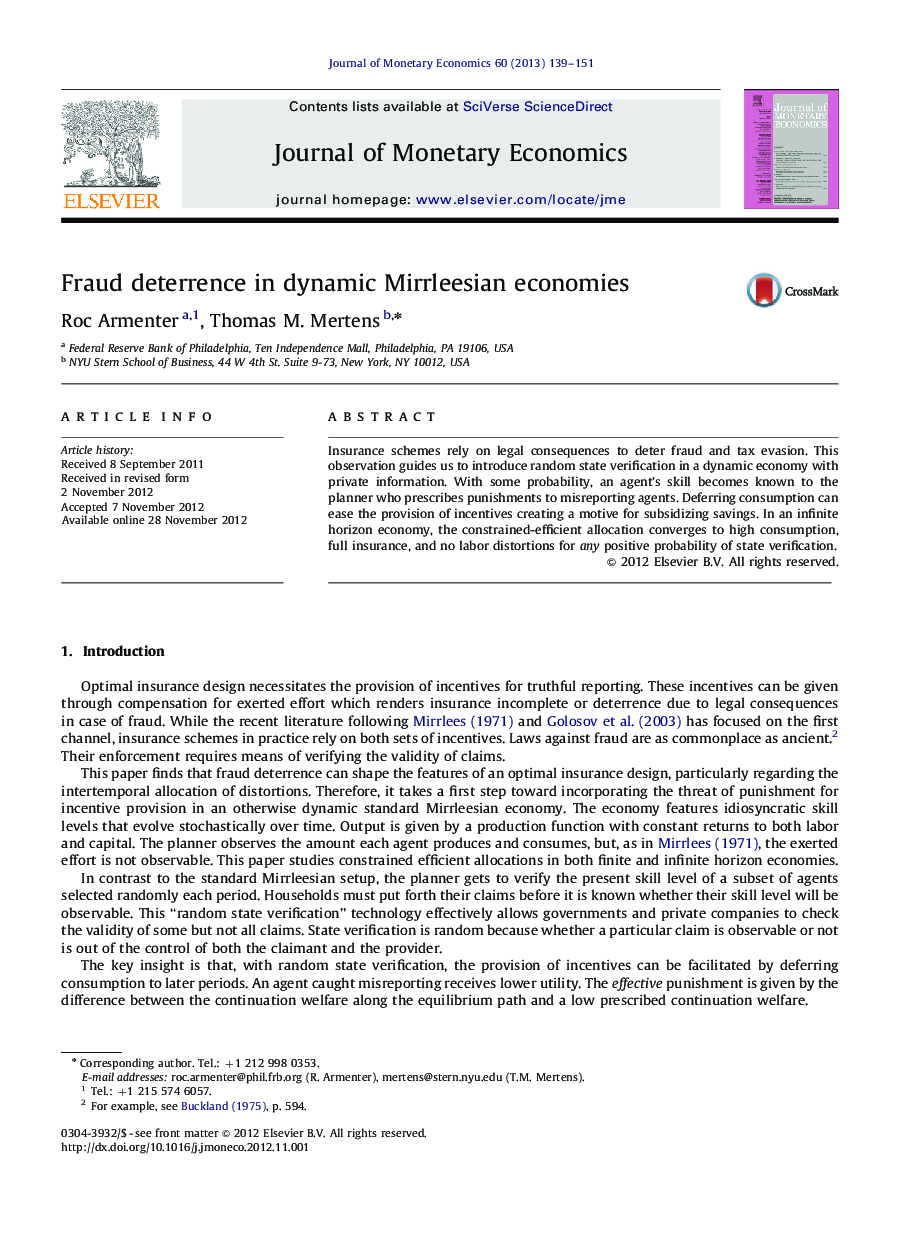 Fraud deterrence in dynamic Mirrleesian economies