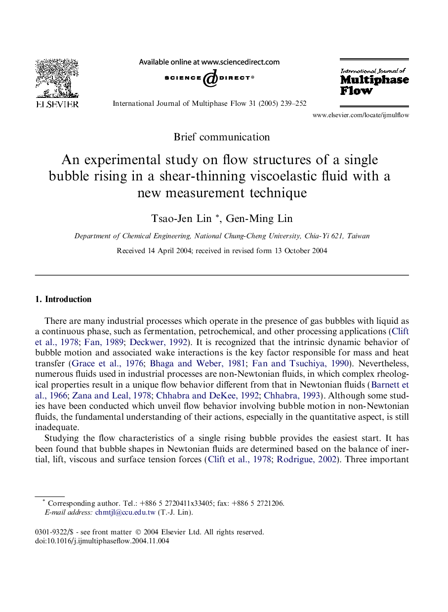 An experimental study on flow structures of a single bubble rising in a shear-thinning viscoelastic fluid with a new measurement technique