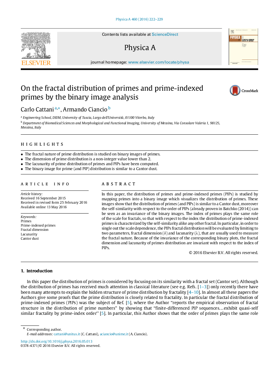 On the fractal distribution of primes and prime-indexed primes by the binary image analysis