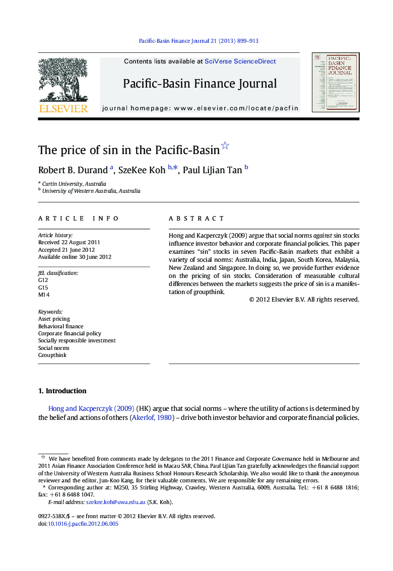 The price of sin in the Pacific-Basin 