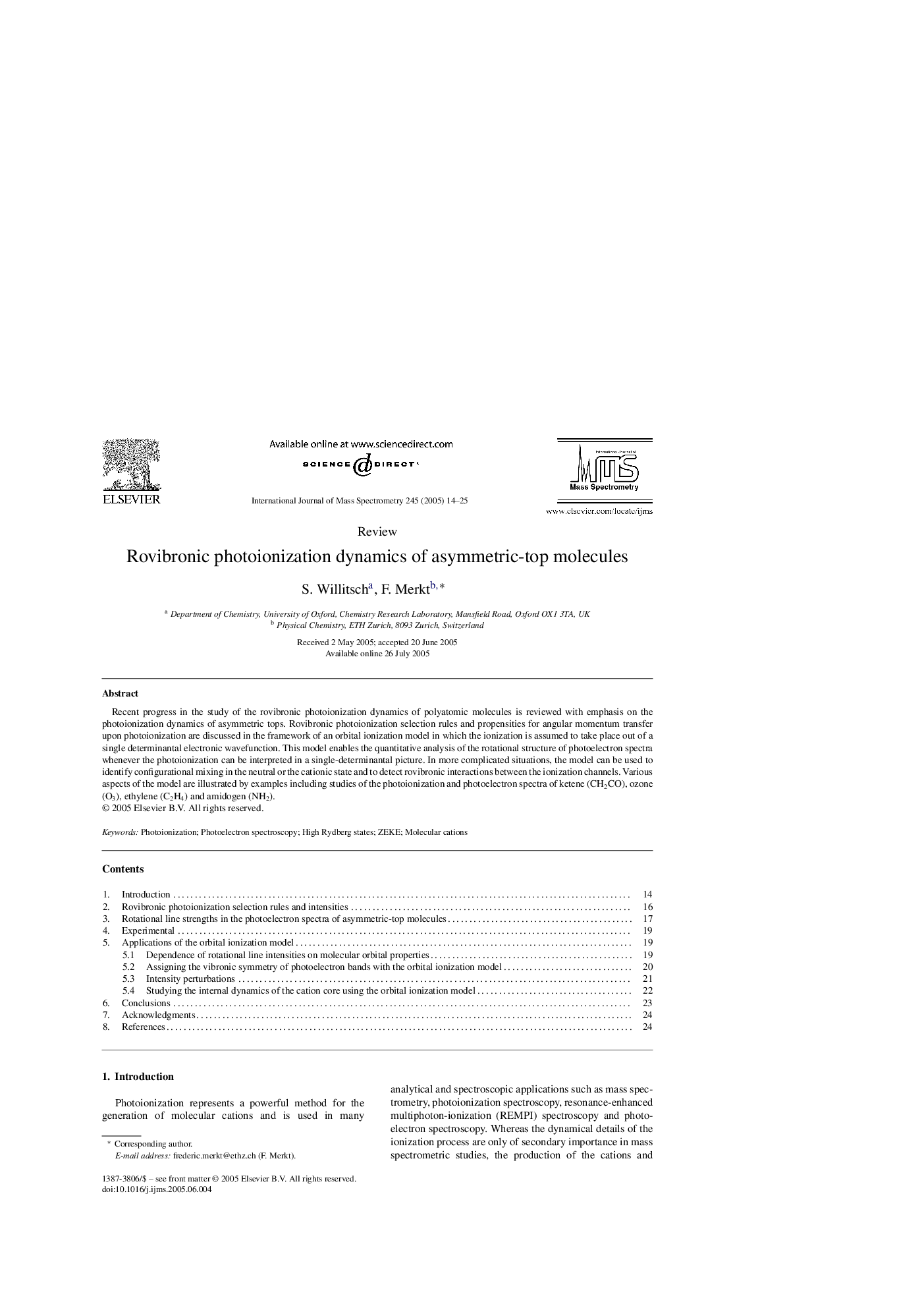 Rovibronic photoionization dynamics of asymmetric-top molecules