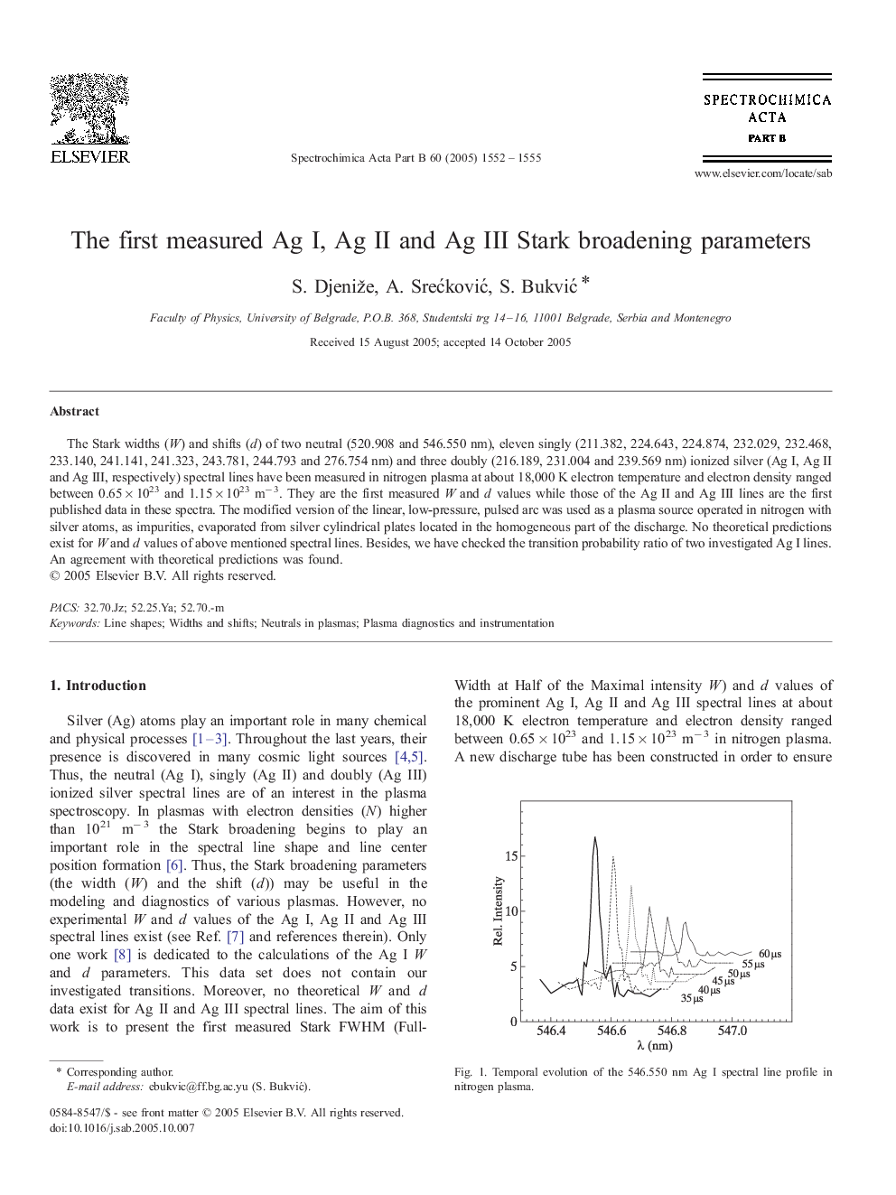 The first measured Ag I, Ag II and Ag III Stark broadening parameters