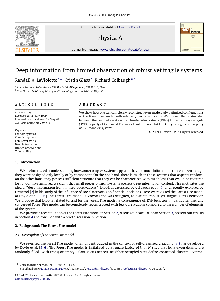 Deep information from limited observation of robust yet fragile systems