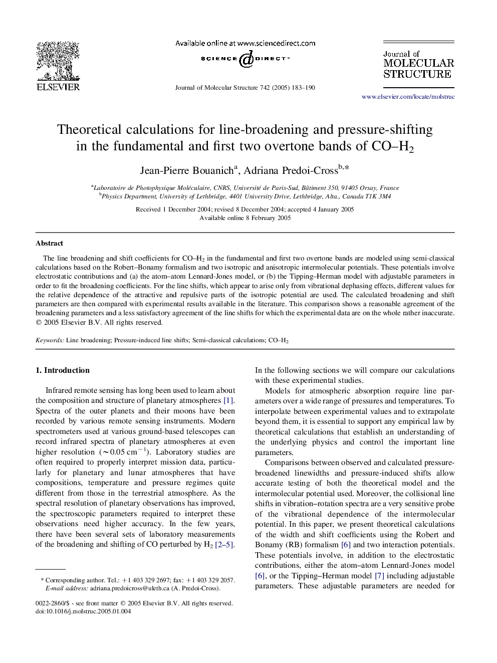 Theoretical calculations for line-broadening and pressure-shifting in the fundamental and first two overtone bands of CO-H2