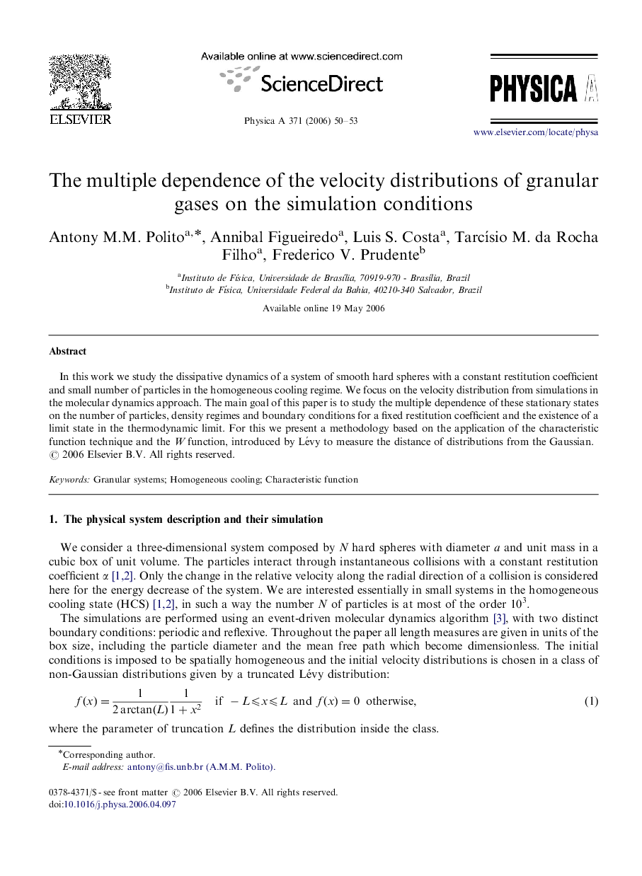 The multiple dependence of the velocity distributions of granular gases on the simulation conditions