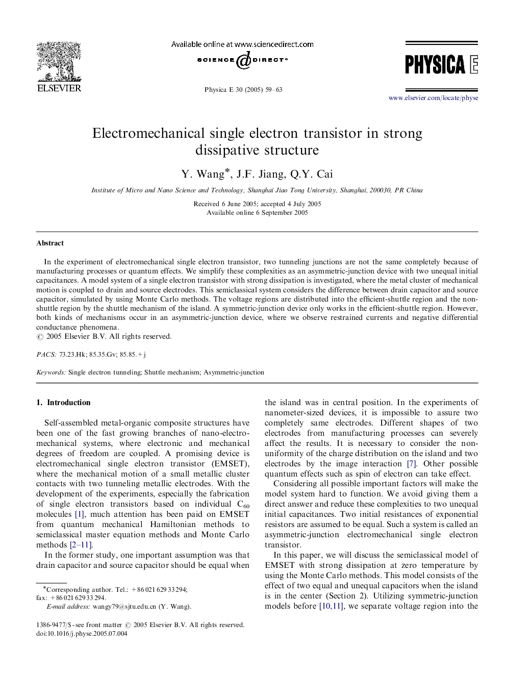 Electromechanical single electron transistor in strong dissipative structure