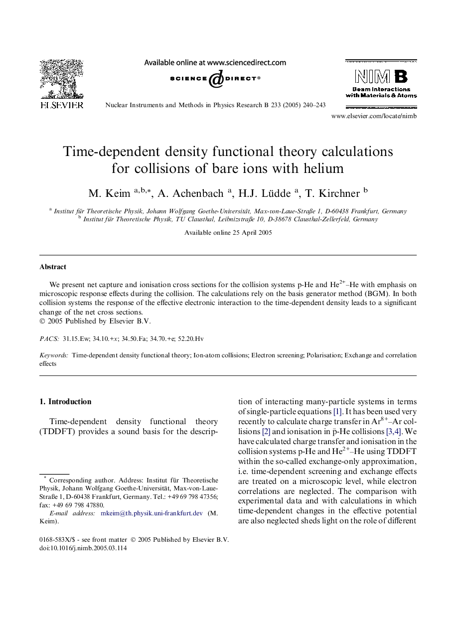 Time-dependent density functional theory calculations for collisions of bare ions with helium