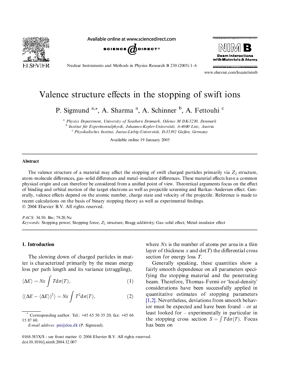 Valence structure effects in the stopping of swift ions