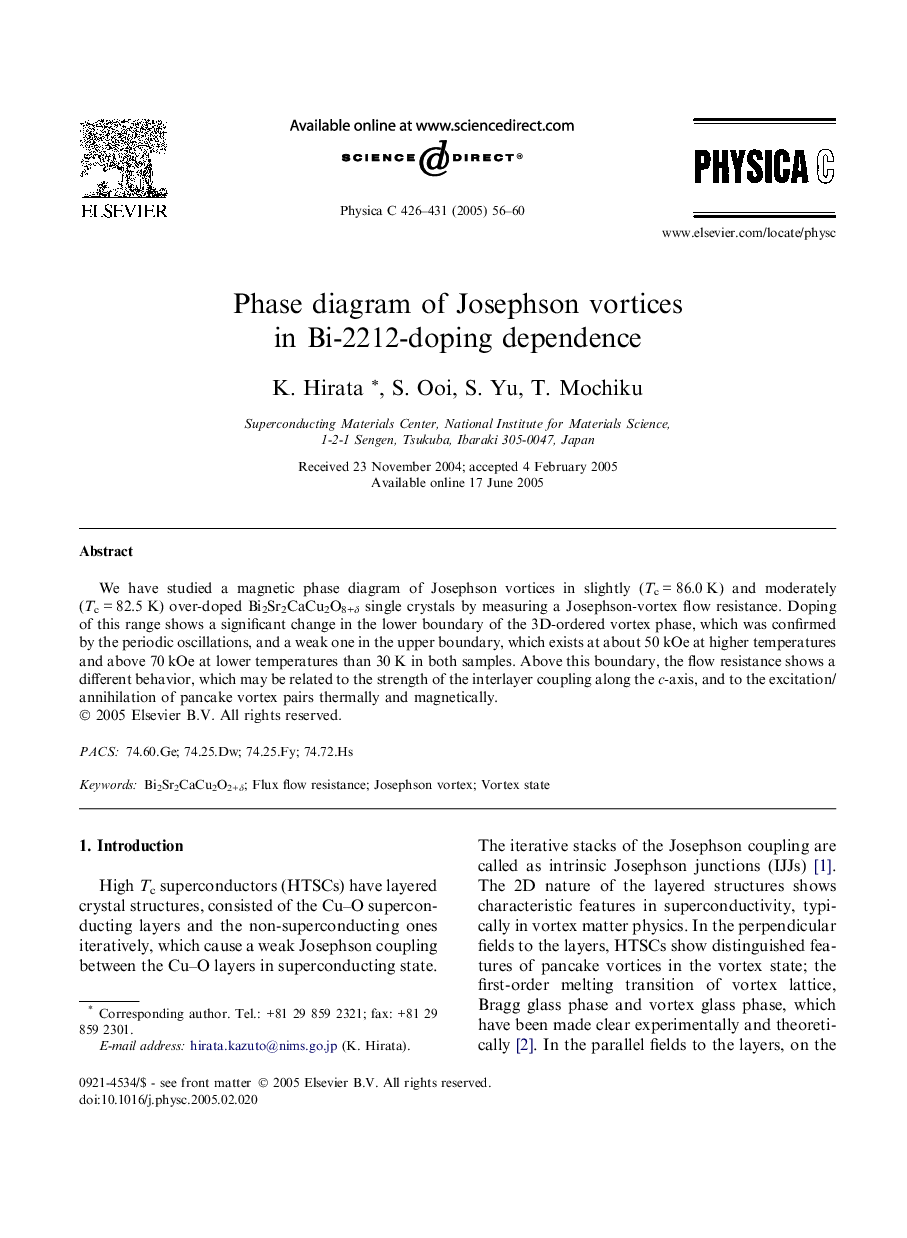 Phase diagram of Josephson vortices in Bi-2212-doping dependence