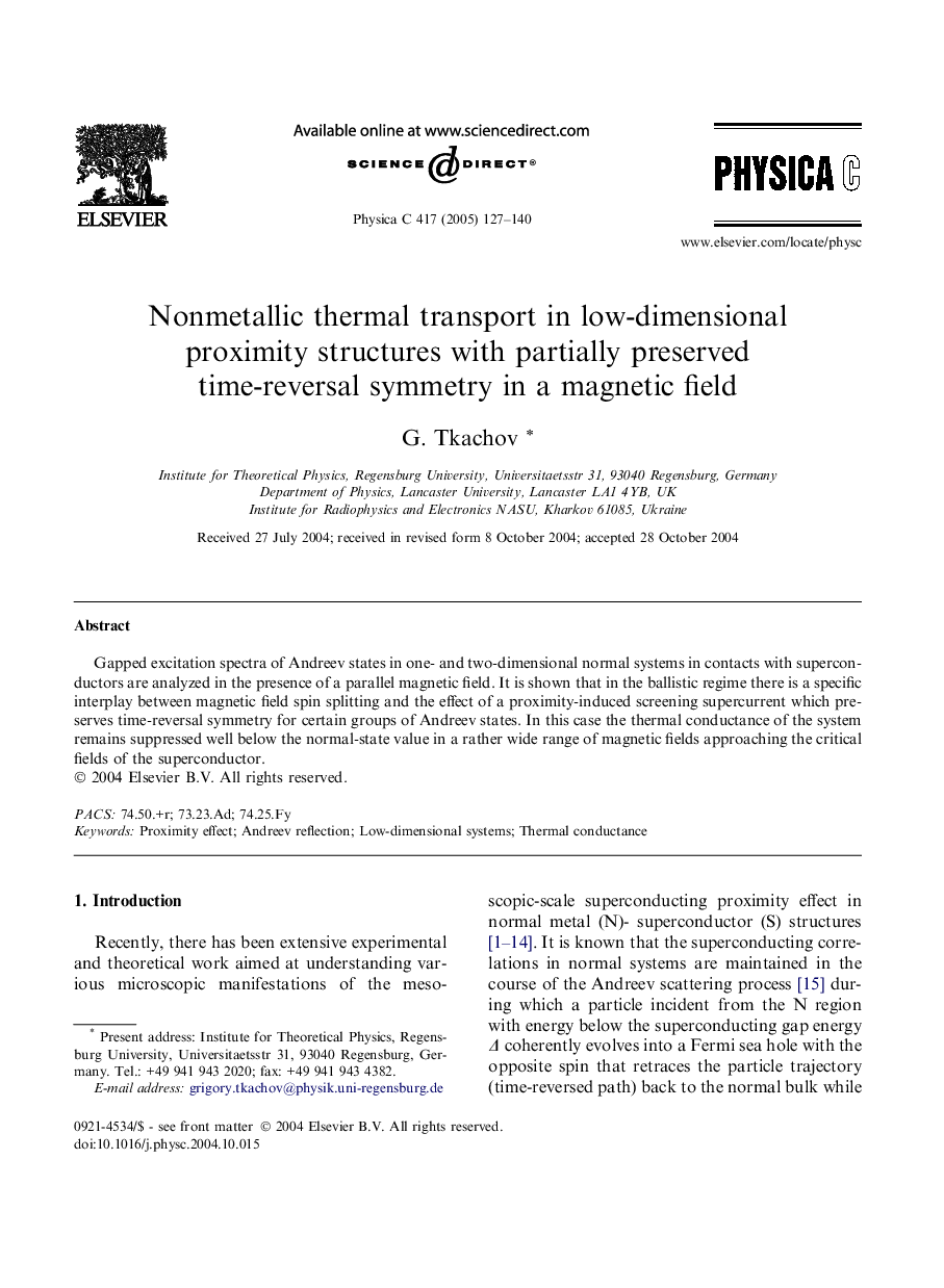 Nonmetallic thermal transport in low-dimensional proximity structures with partially preserved time-reversal symmetry in a magnetic field