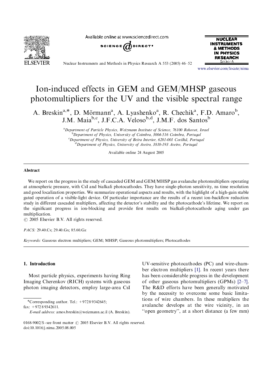 Ion-induced effects in GEM and GEM/MHSP gaseous photomultipliers for the UV and the visible spectral range