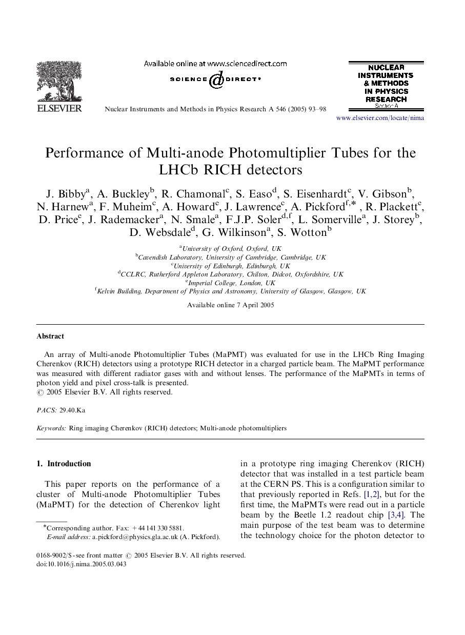 Performance of Multi-anode Photomultiplier Tubes for the LHCb RICH detectors