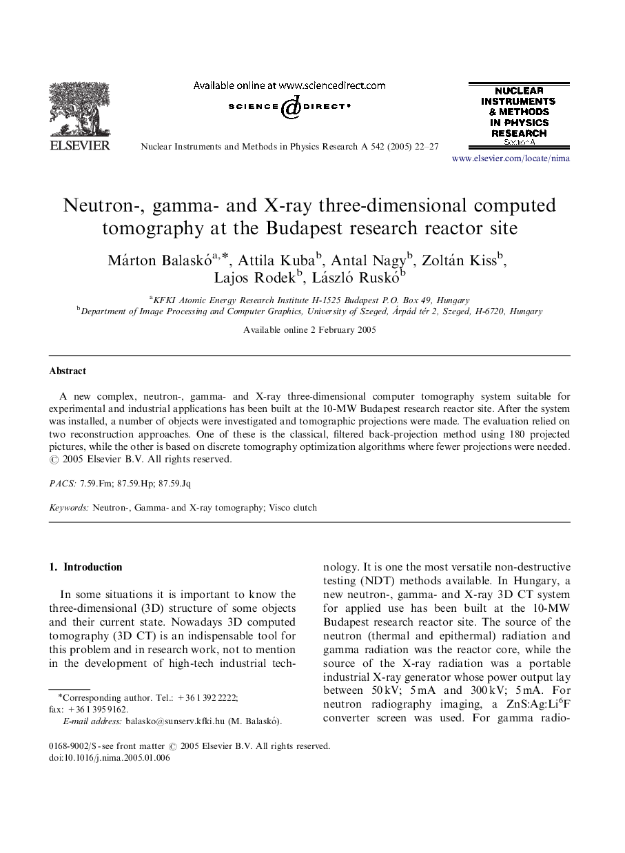 Neutron-, gamma- and X-ray three-dimensional computed tomography at the Budapest research reactor site