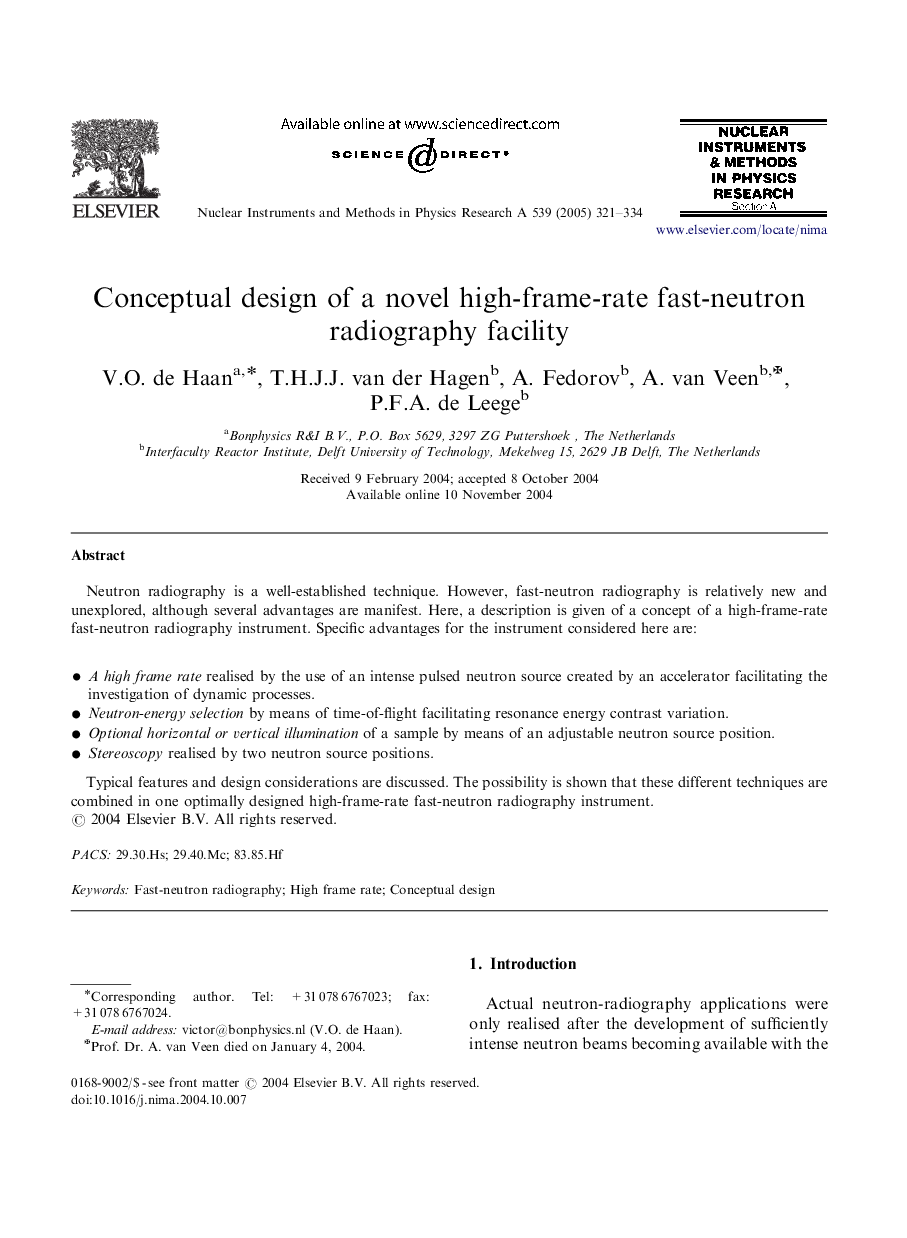 Conceptual design of a novel high-frame-rate fast-neutron radiography facility