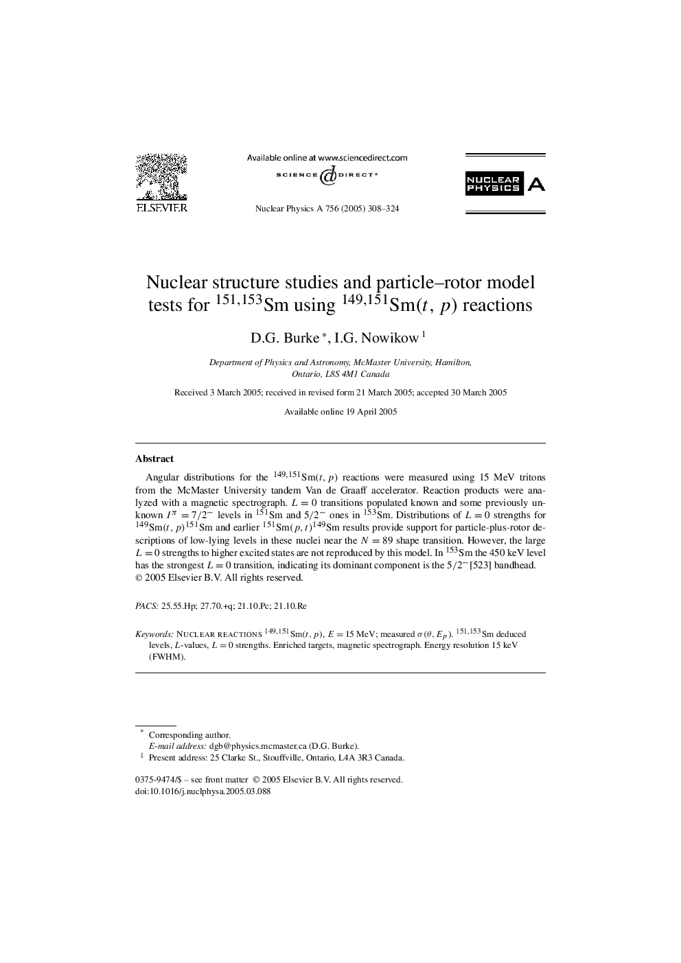 Nuclear structure studies and particle-rotor model tests for 151,153Sm using 149,151Sm(t,p) reactions