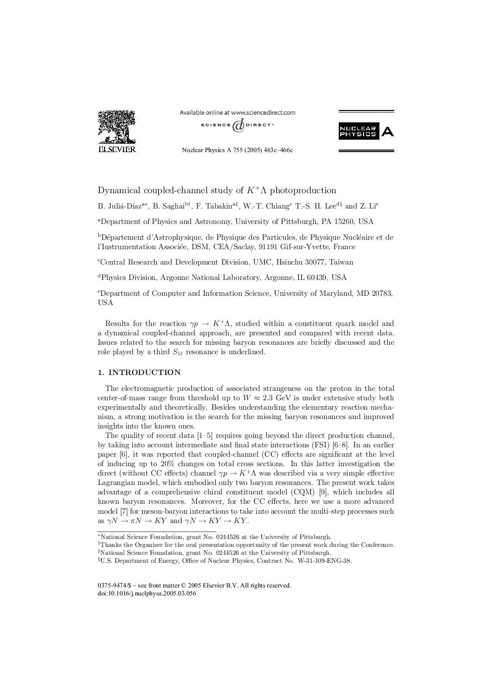 Dynamical coupled-channel study of K+Î photoproduction