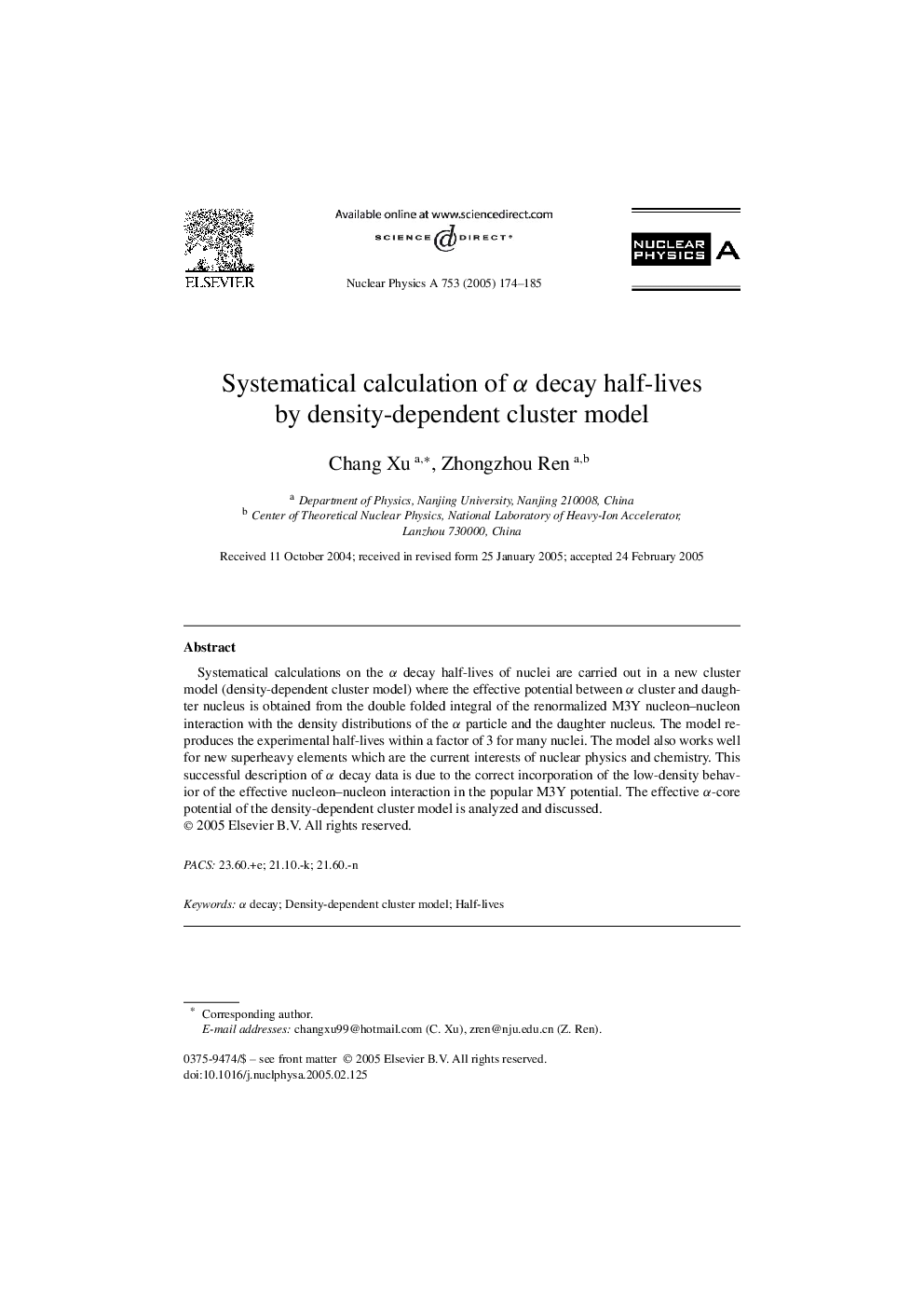 Systematical calculation of Î± decay half-lives by density-dependent cluster model