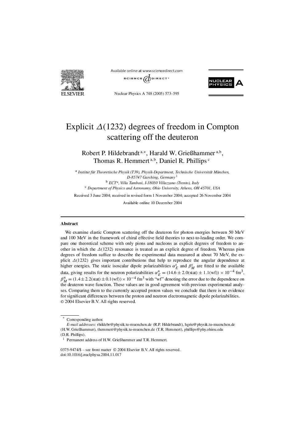 Explicit Î(1232) degrees of freedom in Compton scattering off the deuteron