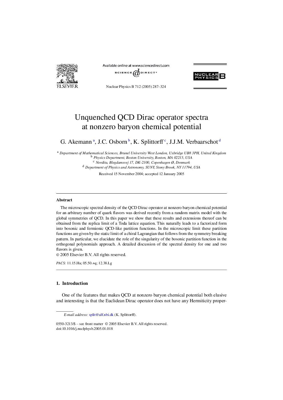 Unquenched QCD Dirac operator spectra at nonzero baryon chemical potential