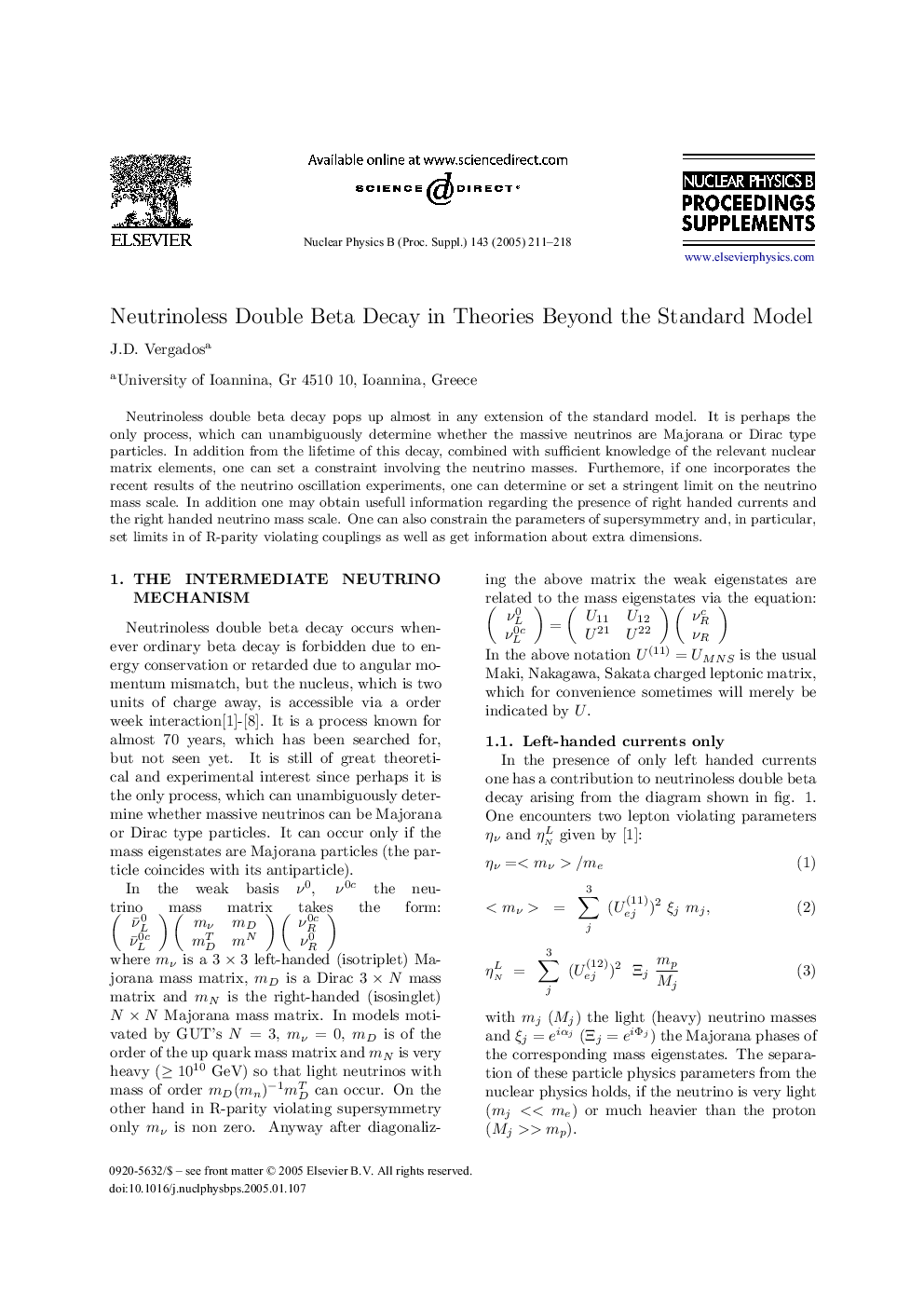 Neutrinoless Double Beta Decay in Theories Beyond the Standard Model