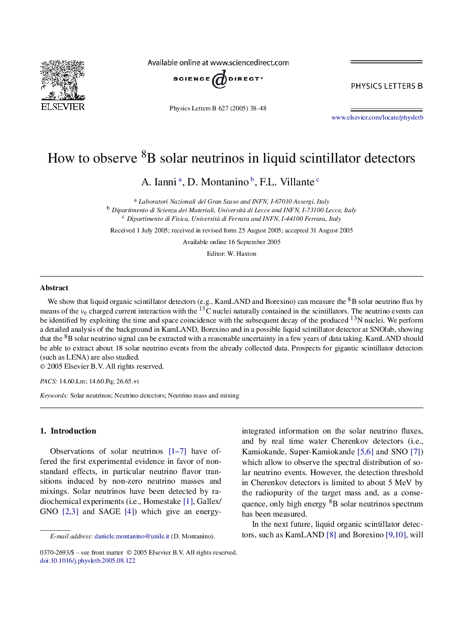 How to observe 8B solar neutrinos in liquid scintillator detectors