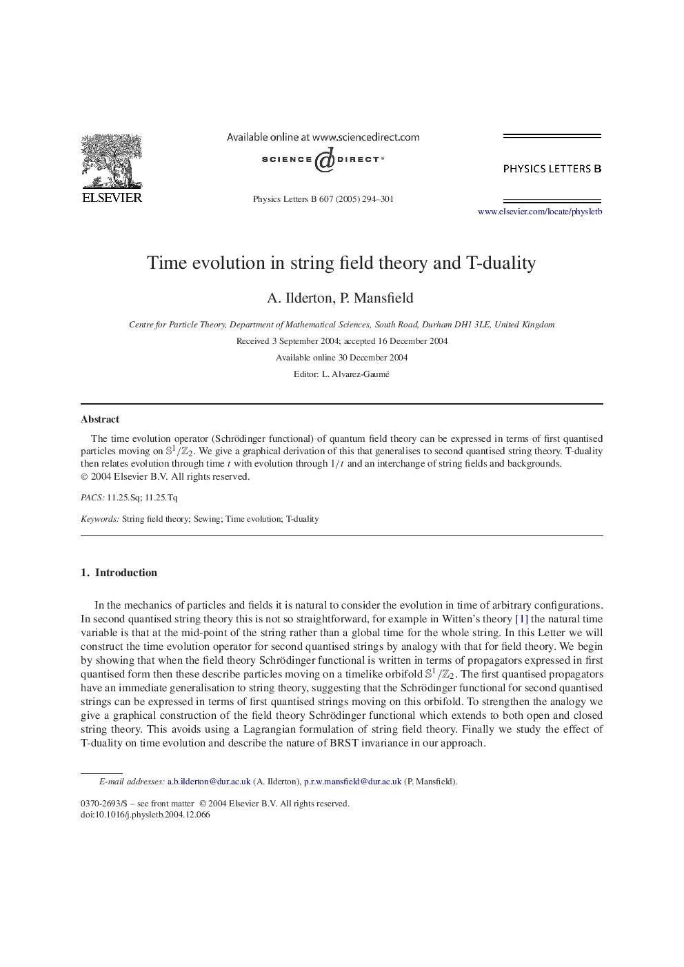 Time evolution in string field theory and T-duality