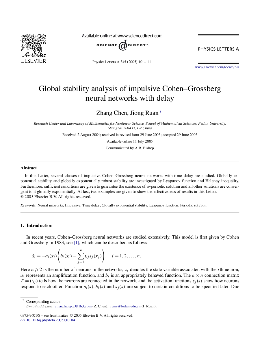 Global stability analysis of impulsive Cohen-Grossberg neural networks with delay