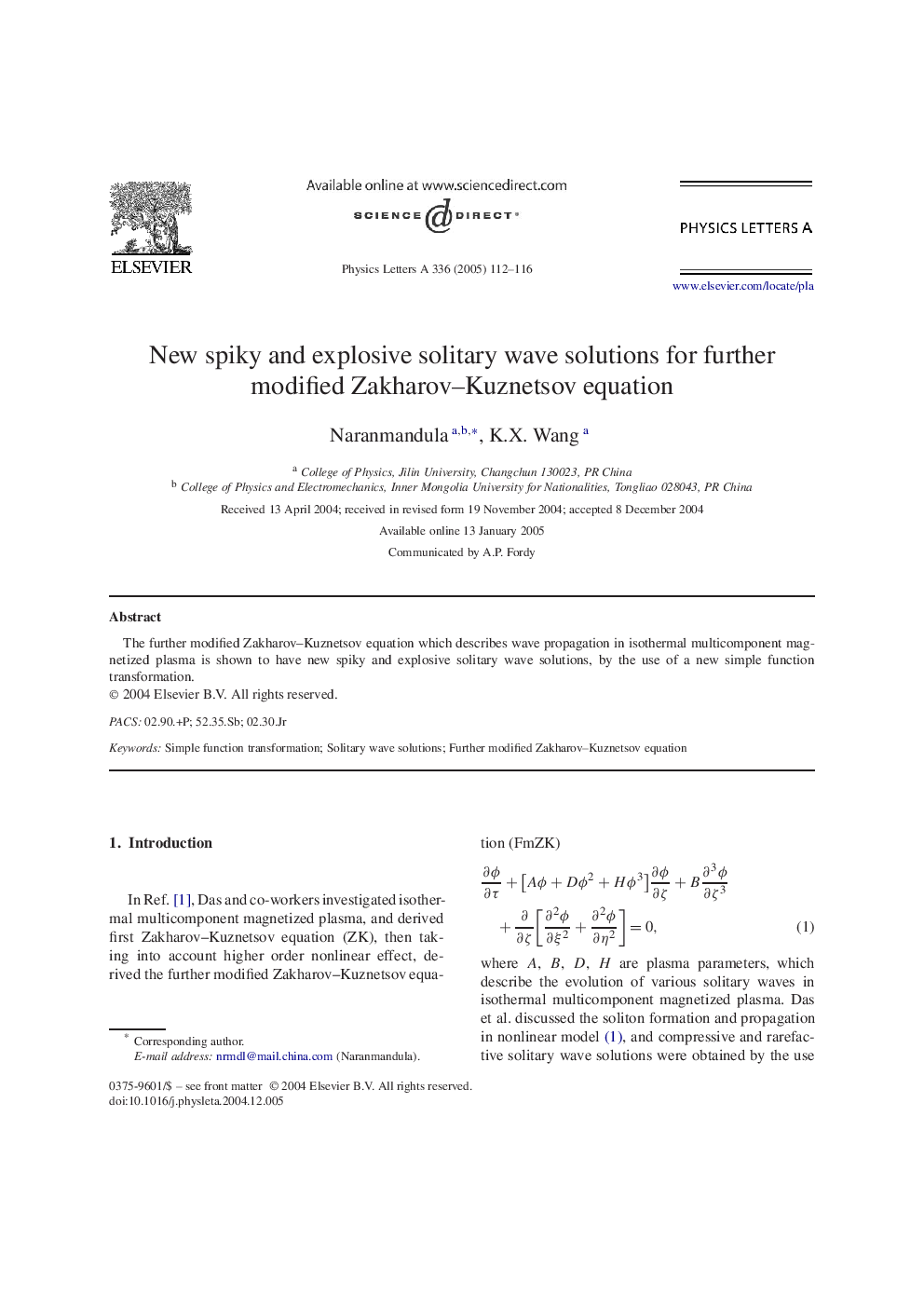 New spiky and explosive solitary wave solutions for further modified Zakharov-Kuznetsov equation