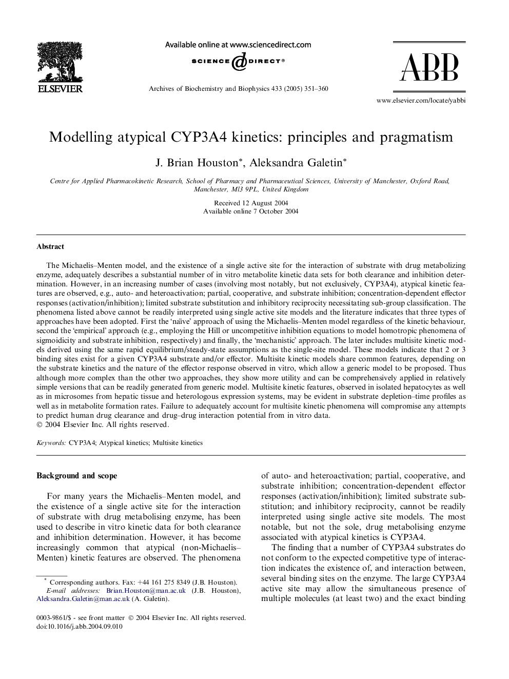 Modelling atypical CYP3A4 kinetics: principles and pragmatism